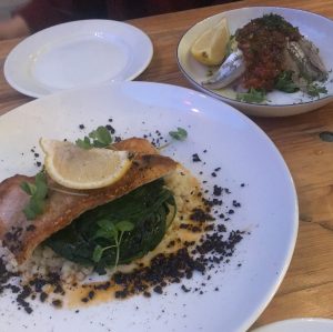 Fischgerichte aus der Brandweerkantine