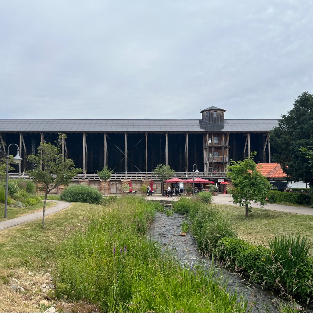 Blick auf die Saline in Bad Dürkheim