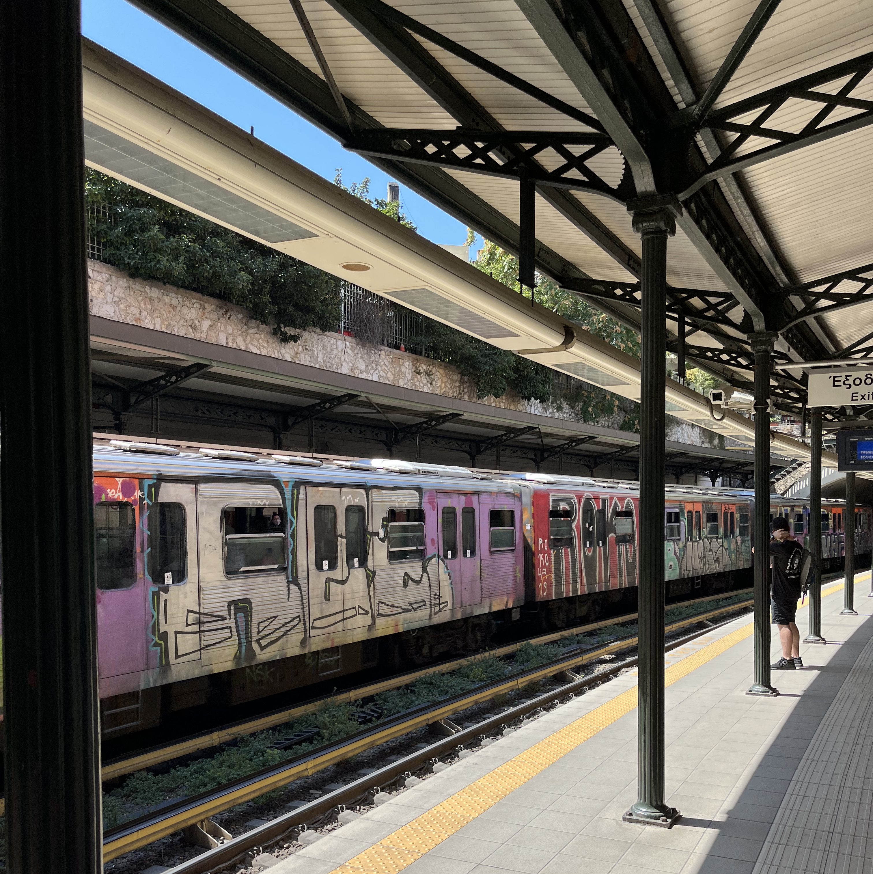 U-Bahn am Monastiraki Platz, Athen