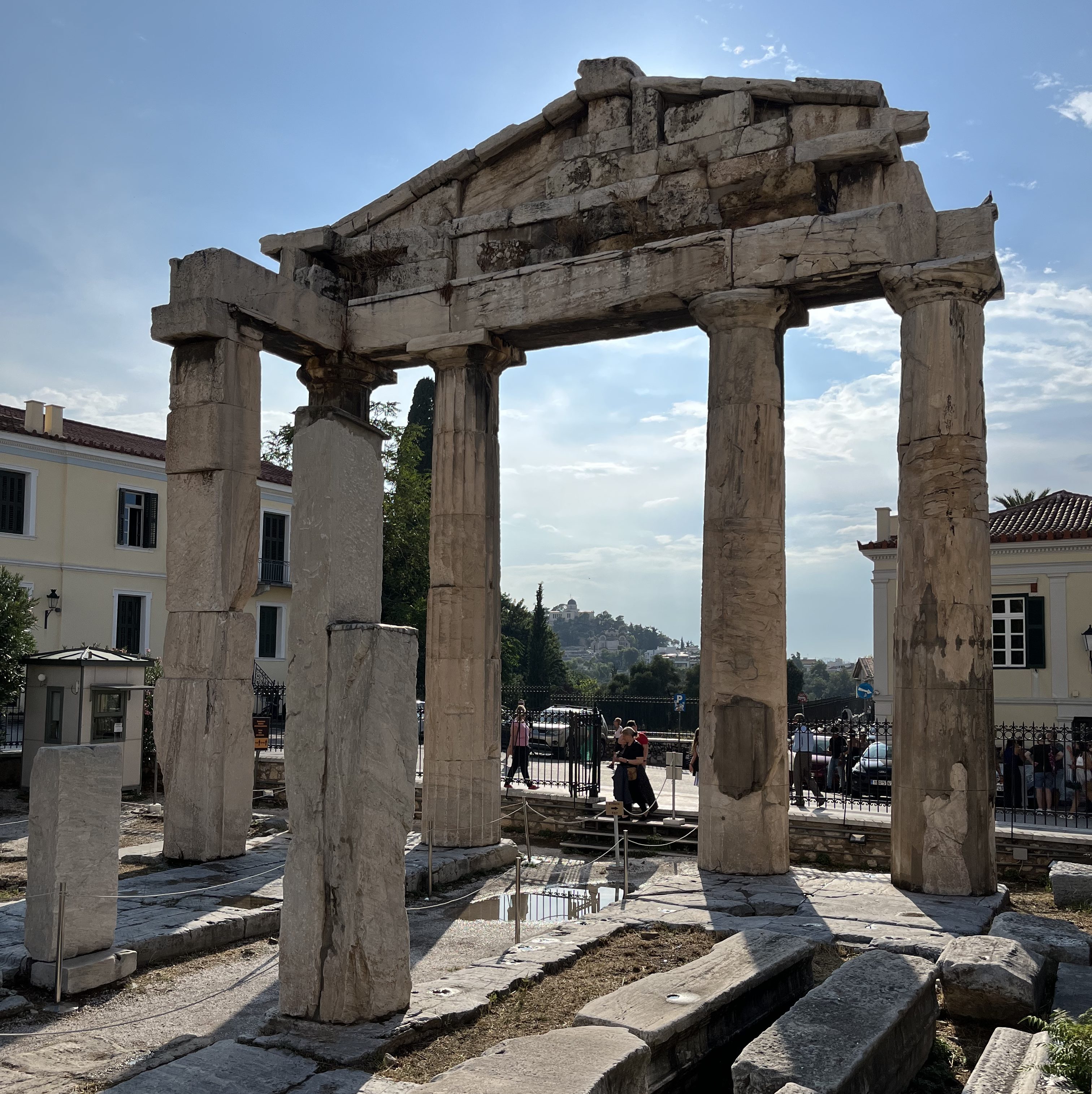 Römischer Tempel in Athen