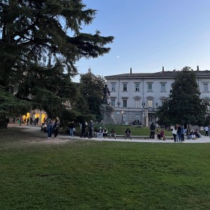 Gebäude im Giardino Ducale in Parma