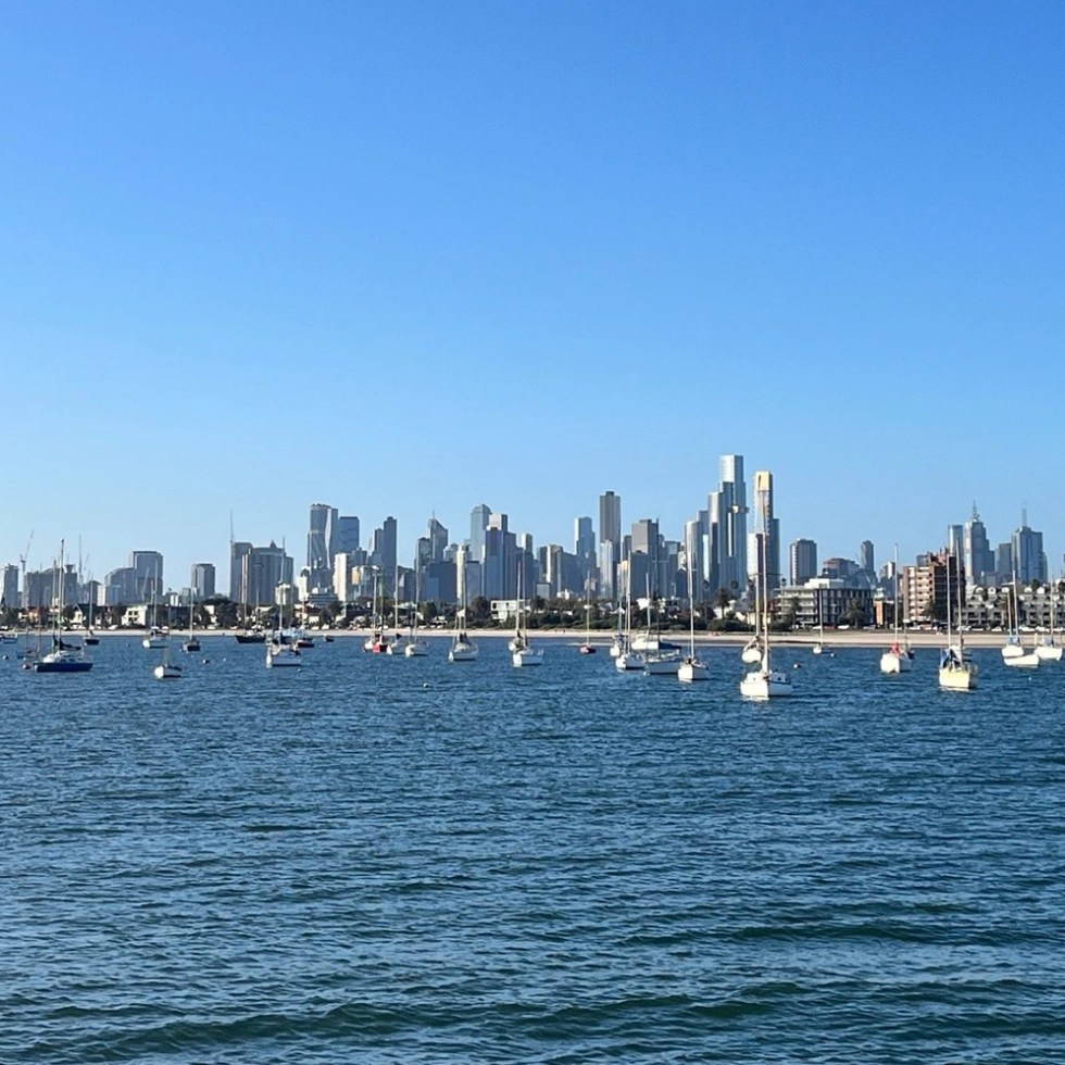 Tipps Melbourne Skyline St. Kilda Pier