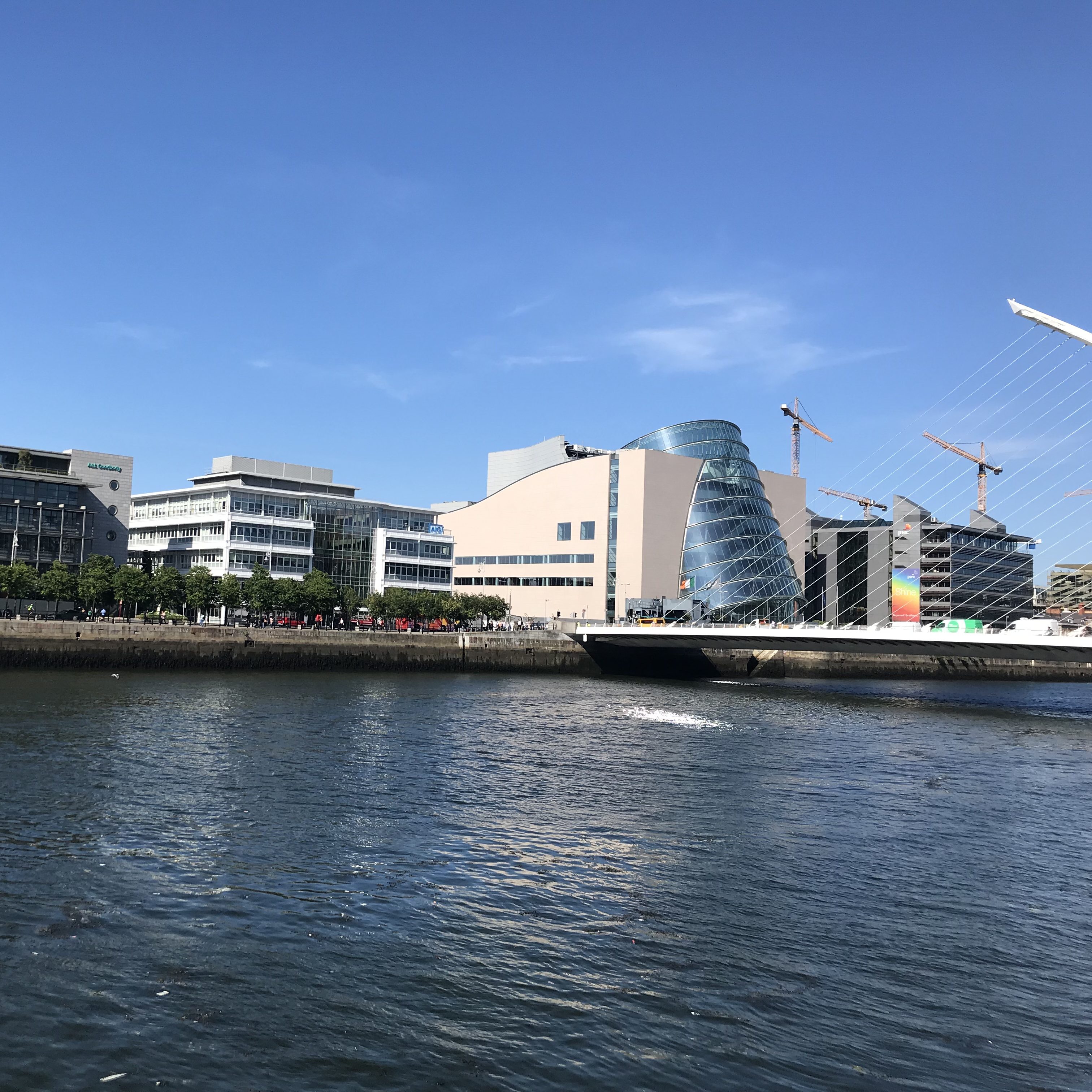 Waterfront Liffey, Dublin, Irland