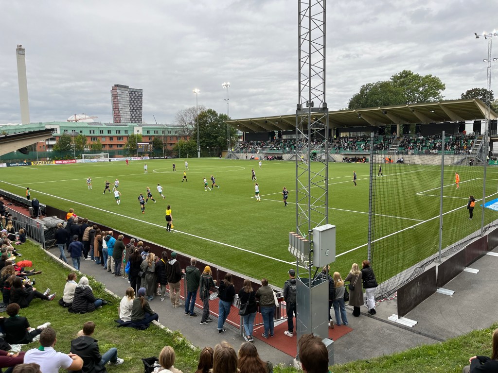 Fußballspiel Hammarby Damen