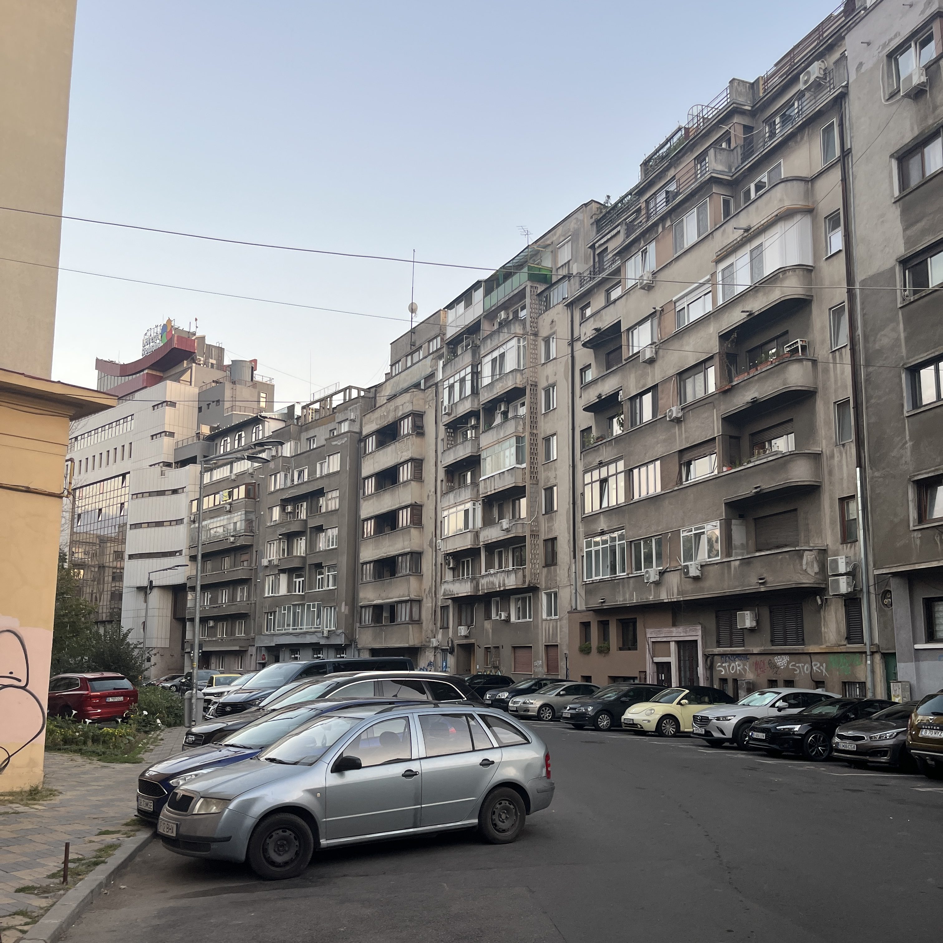 Wohnblock in Bukarest